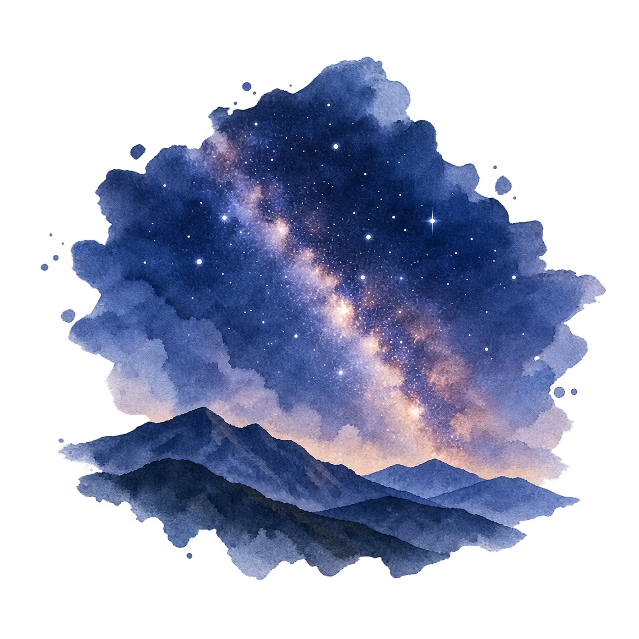 Silencio y cielo estrellado